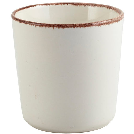 Terra Stoneware Sereno Brown Chip Cup 8.5 x 8.5cm