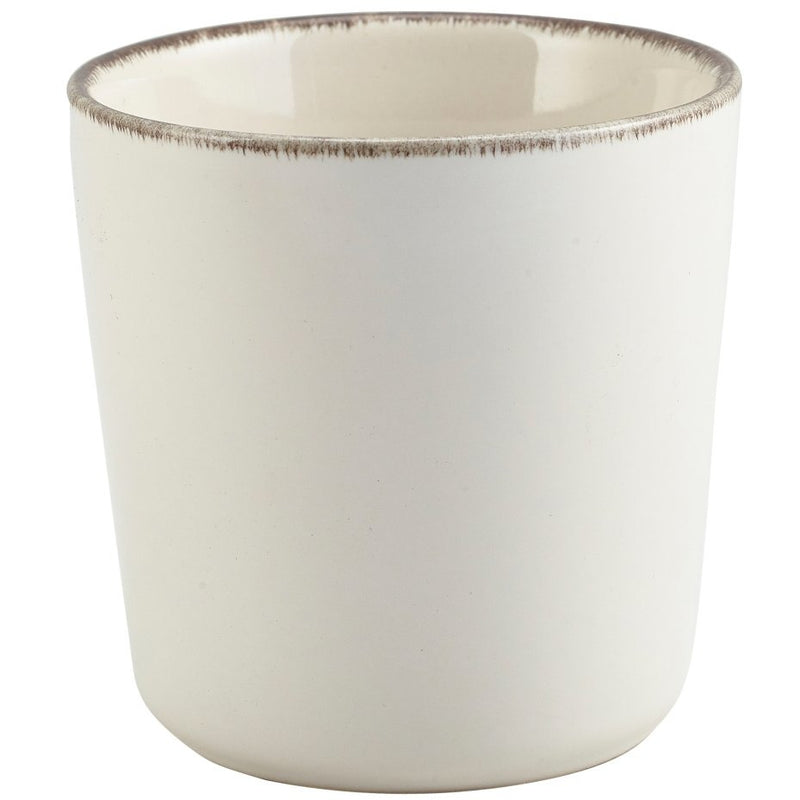 Terra Stoneware Sereno Grey Chip Cup 8.5 x 8.5cm