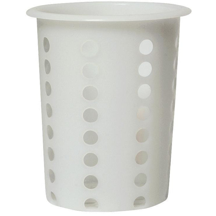 Cutlery Cylinder White 100 mm Dia.135mm High
