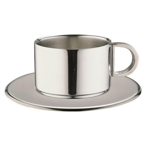 Elia  0.10L Espresso Cup & Saucer (Pack of 2)