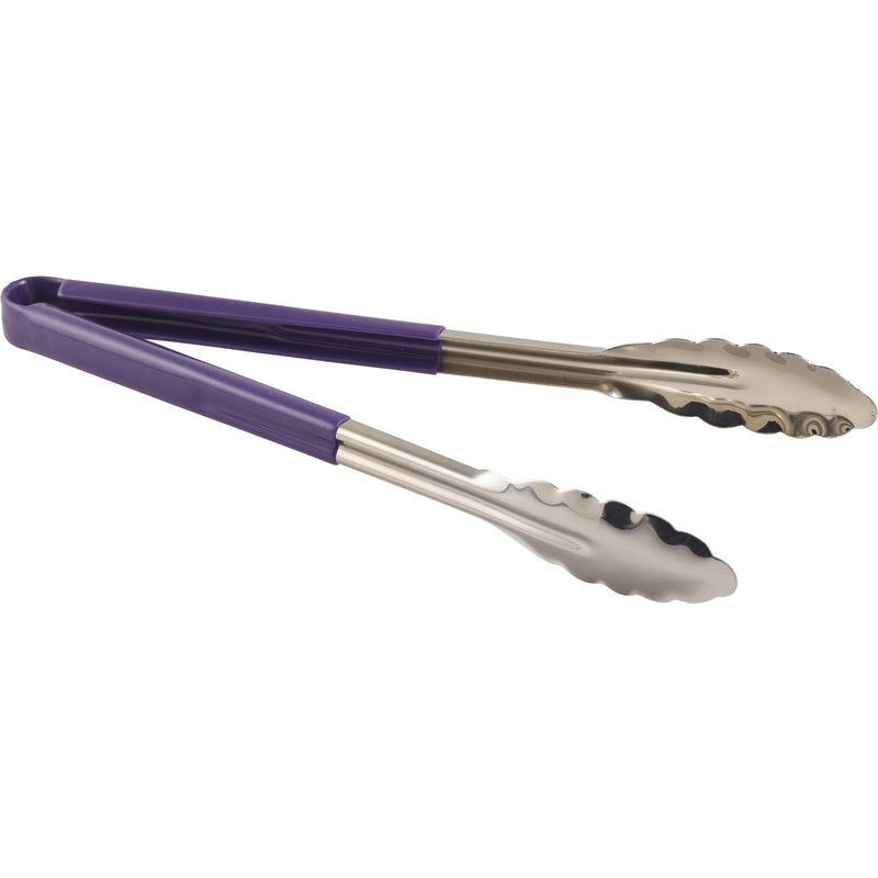 Colour Coded St/St. Tong 31cm Purple