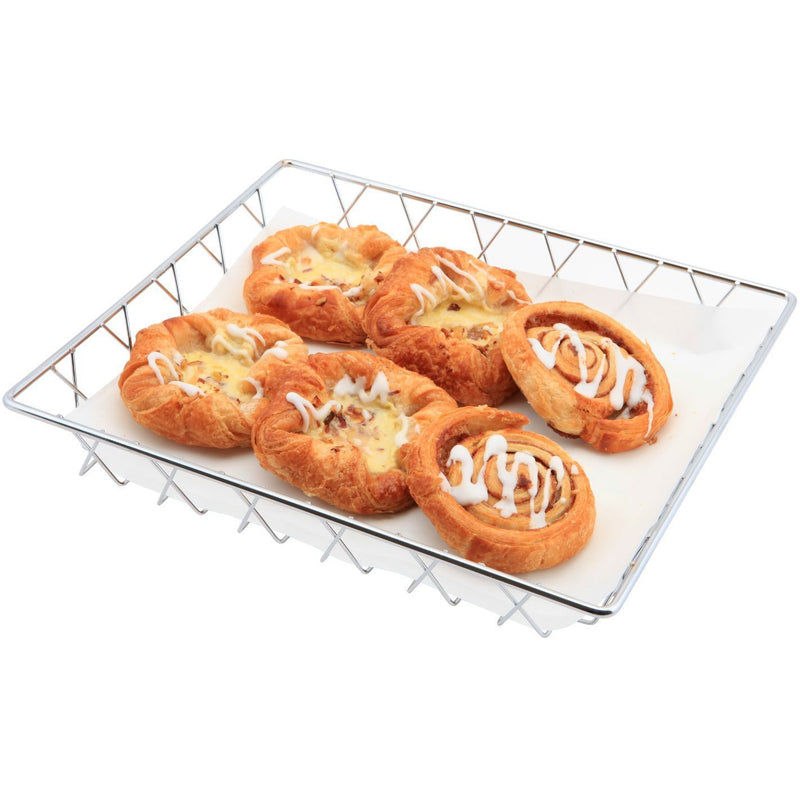Chrome Display Basket 35X30X5cm