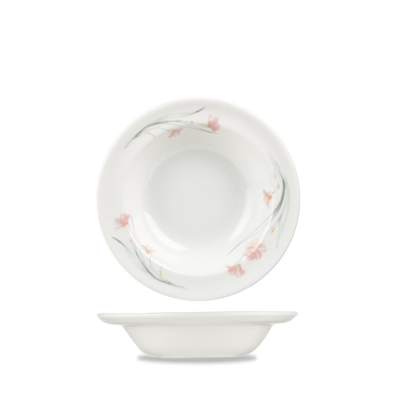Chelsea  Rimmed Fruit Bowl 6.25" Box 24