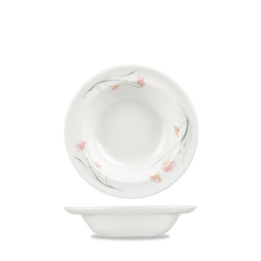 Chelsea  Rimmed Fruit Bowl 6.25" Box 24