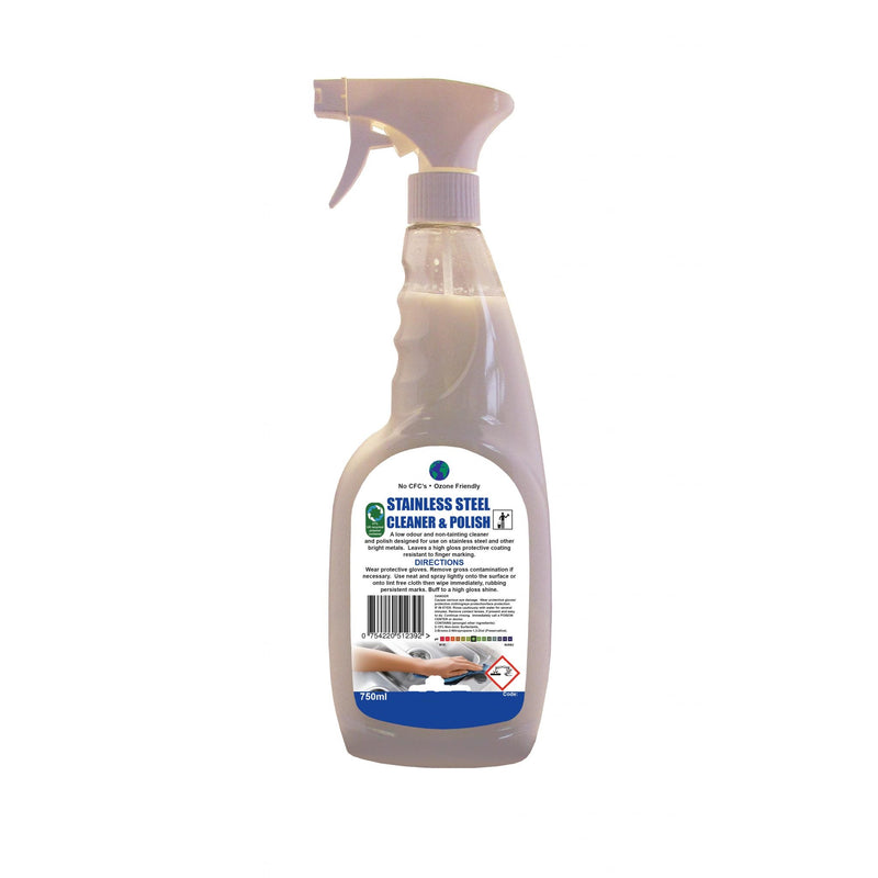 Stainless Steel Cleaner & Polish 750ml Spray