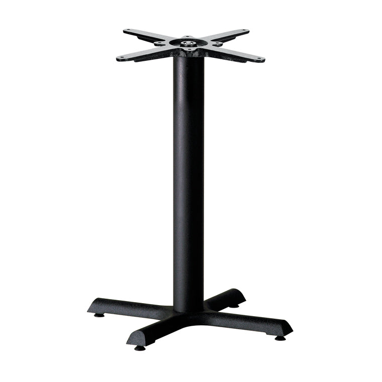 Allows the chair legs to sit easily under the table          Adjustable feet as standard Very popular for restaurants and cafes, indoor use only