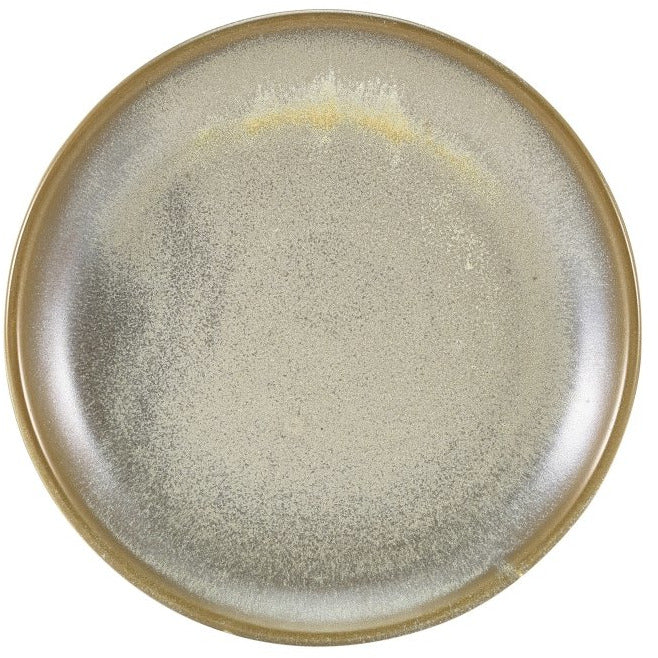 Terra Porcelain Matt Grey Coupe Plate 19cm