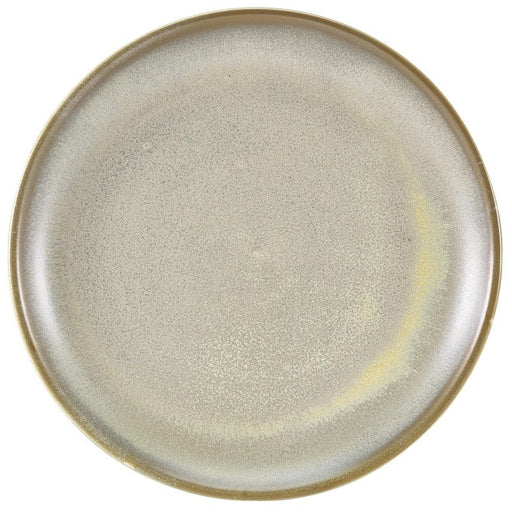 Terra Porcelain Matt Grey Coupe Plate 24cm