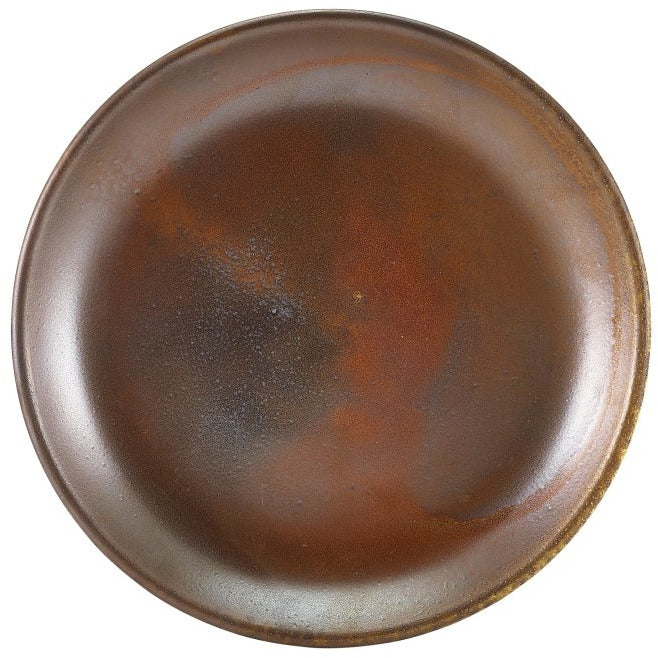 Terra Porcelain Rustic Copper Coupe Plate 19cm