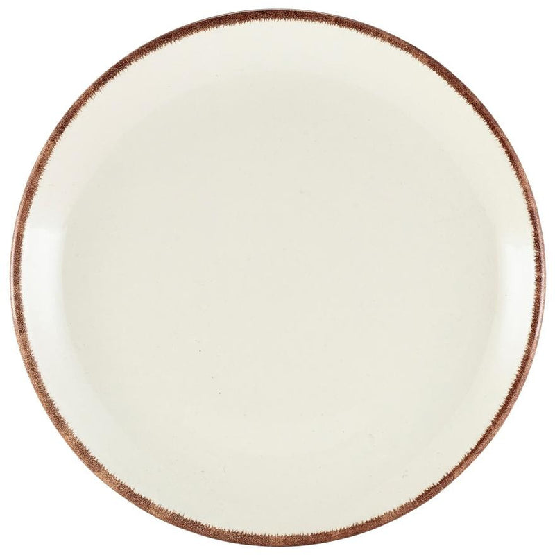 Terra Stoneware Sereno Brown Coupe Plate 19cm