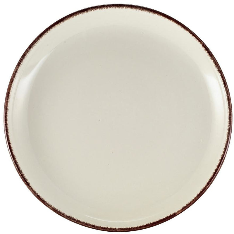 Terra Stoneware Sereno Brown Coupe Plate 24cm