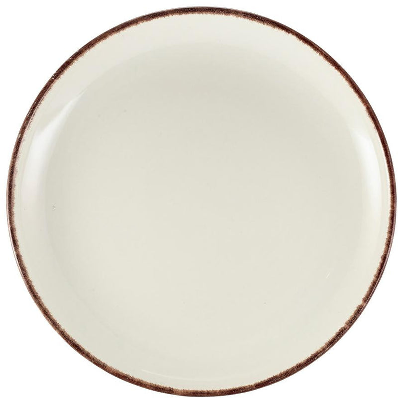 Terra Stoneware Sereno Brown Coupe Plate 27.5cm