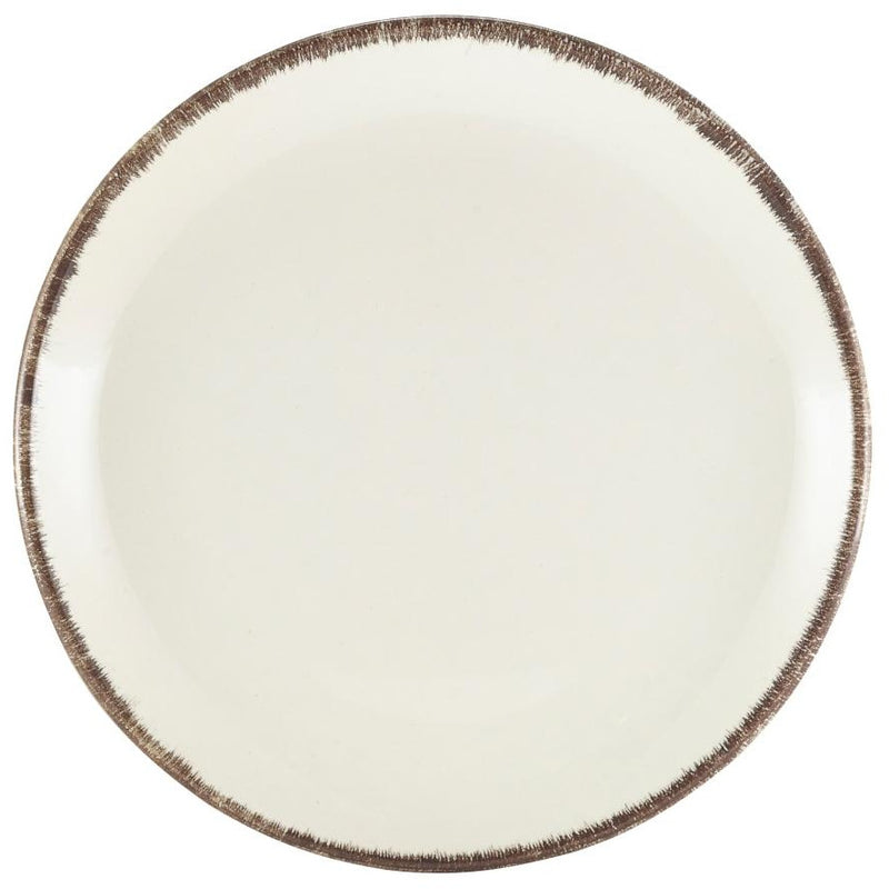 Terra Stoneware Sereno Grey Coupe Plate 19cm