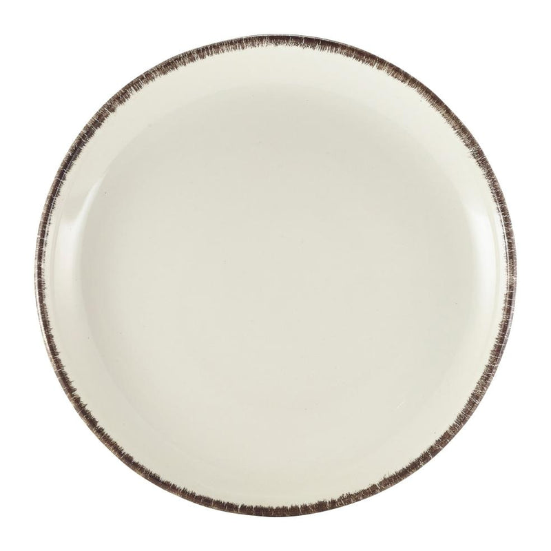 Terra Stoneware Sereno Grey Coupe Plate 24cm