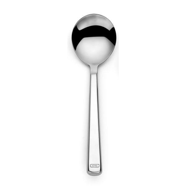 The Elia Cubiq Soup Spoonis skilfully crafted in 18/10 Stainless Steel and finished to an exceptional standard.