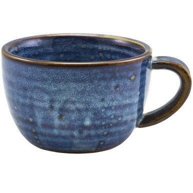 Terra Porcelain Aqua Blue Coffee Cup 28.5cl/10oz