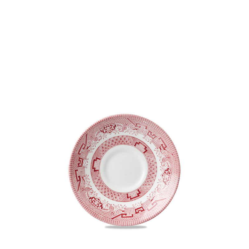 Cranberry Willow  Georgian Tea Saucer 5.5" Box 12