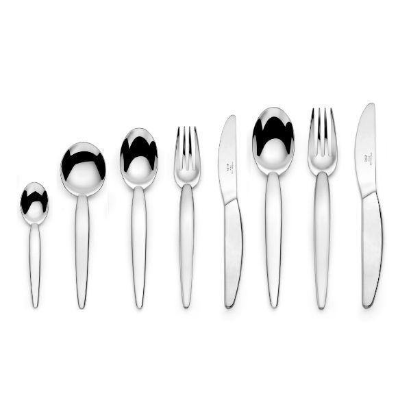 The Elia Corvette Soup Spoon is carefully crafted from 18/10 Stainless Steel and polished to a high shine.