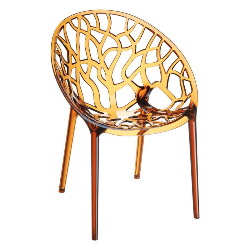 Superior quality stacking arm chair
Stacking armchair for indoor and outdoor use in clear polycarbonate moulded with gas technology of the second generation. Scratch resistant, UV ? resistant.