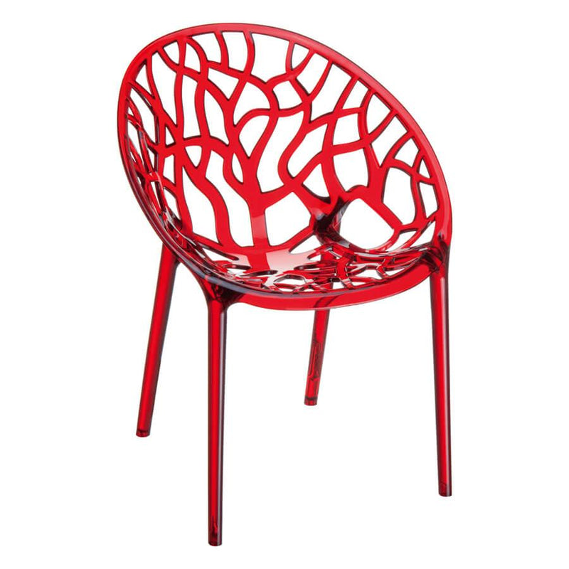 Superior quality stacking arm chair
Stacking armchair for indoor and outdoor use in clear polycarbonate moulded with gas technology of the second generation. Scratch resistant, UV ? resistant.