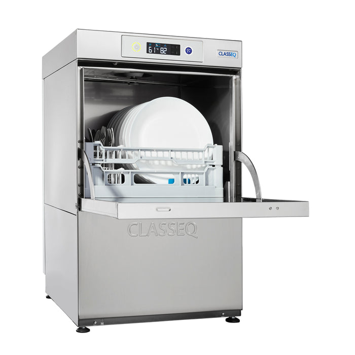Classeq D400 Standard Undercounter Dishwasher , 13A with plug. Machine only - no installation