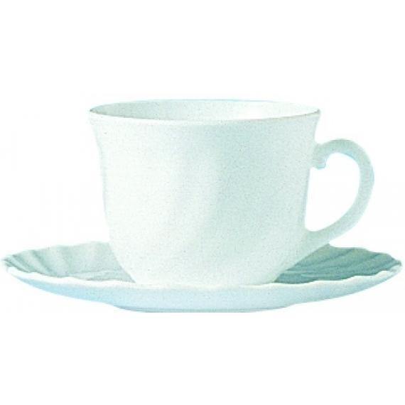 Arcoroc Trianon Opal Dinnerware  Saucer(12cm)(4.7") (Box of 36) - Smashing Supplies