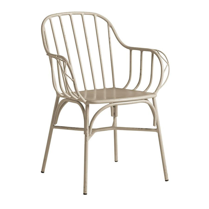 Aluminium arm chair
Retro aluminium arm chair with rustic appeal. Available in a range of neutral colours. Absolutely will not rust!