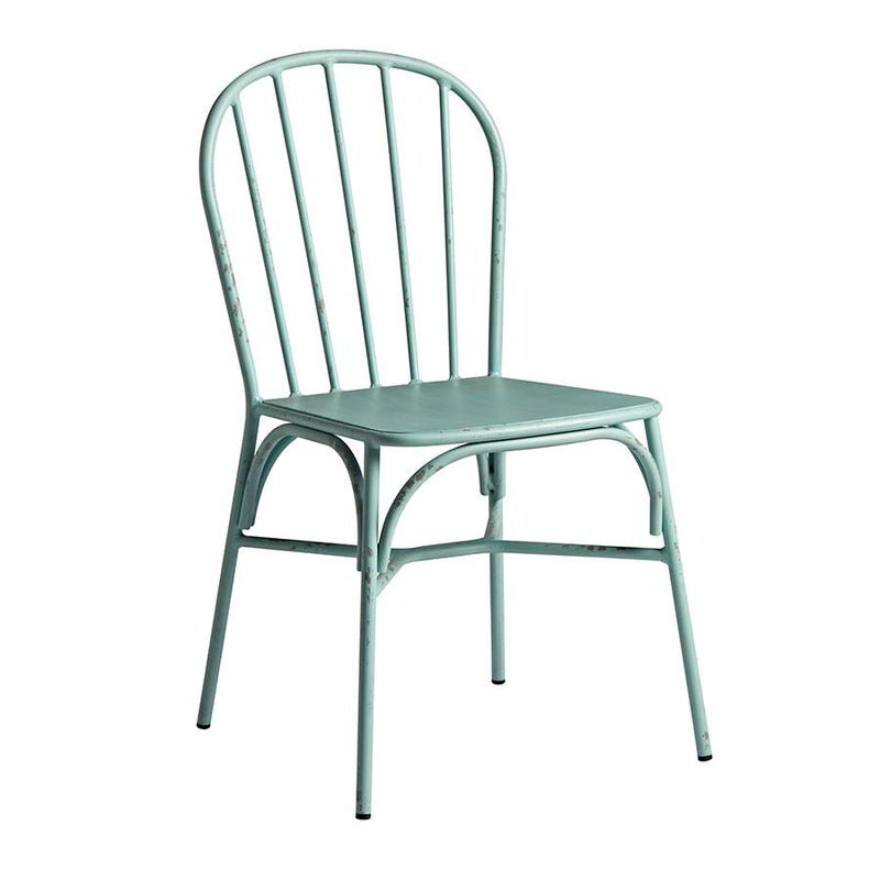Aluminium side chair
Retro aluminium side chair with rustic appeal. Available in a range of neutral colours. Absolutely will not rust!