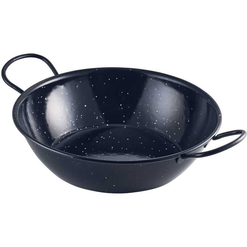 Black Enamel Dish 26cm