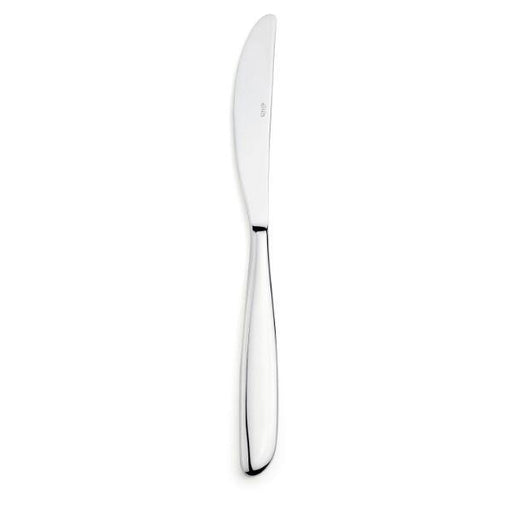 The Elia Effra Dessert Knife is crafted from the highest quality 18/10 Stainless Steel, mirror polished and meticulously finished.