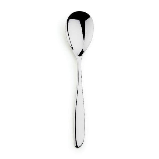 The Elia Effra Dessert Spoon is crafted from the highest quality 18/10 Stainless Steel, mirror polished and meticulously finished.