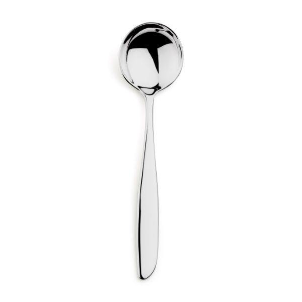 The Elia Effra Soup Spoon is crafted from the highest quality 18/10 Stainless Steel, mirror polished and meticulously finished.