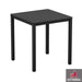 Sturdy four legged table
Very sturdy design table. Base powder coated black for outdoor use, complete with high quality, hard wearing EXTREMA top. May also be used internally if required. Self assembly is required.