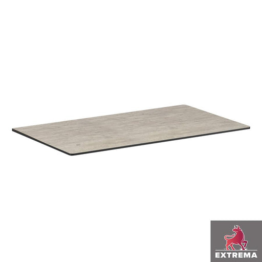 High pressure laminate table top
Slim, slick and durable. Stain resistant, heat resistant, suitable for indoor and outdoor use.