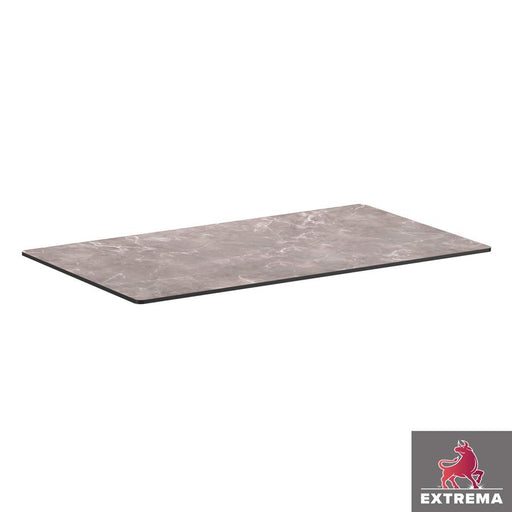 High pressure laminate table top
Slim, slick and durable. Stain resistant, heat resistant, suitable for indoor and outdoor use.