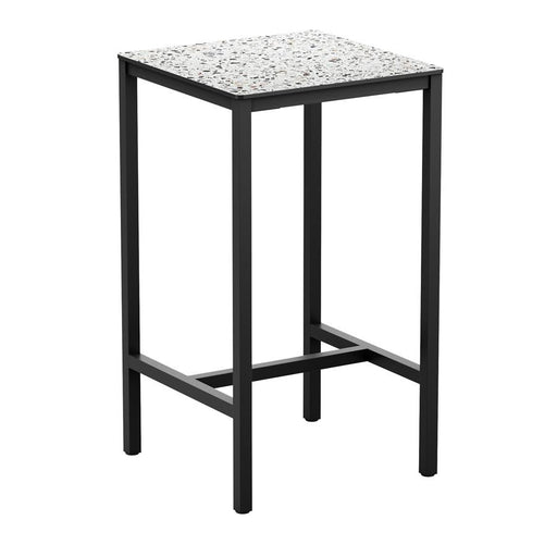 Sturdy four legged table
Very sturdy design table. Base powder coated black for outdoor use, complete with high quality, hard wearing EXTREMA top. May also be used internally if required. Self assembly is required.