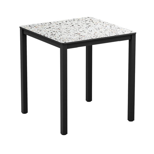 Sturdy four legged table
Very sturdy design table. Base powder coated black for outdoor use, complete with high quality, hard wearing EXTREMA top. May also be used internally if required. Self assembly is required.