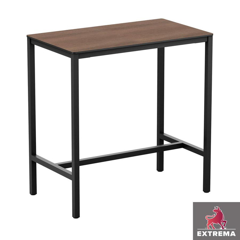 Sturdy four legged table
Very sturdy design table. Base powder coated black for outdoor use, complete with high quality, hard wearing EXTREMA top. May also be used internally if required. Self assembly is required.