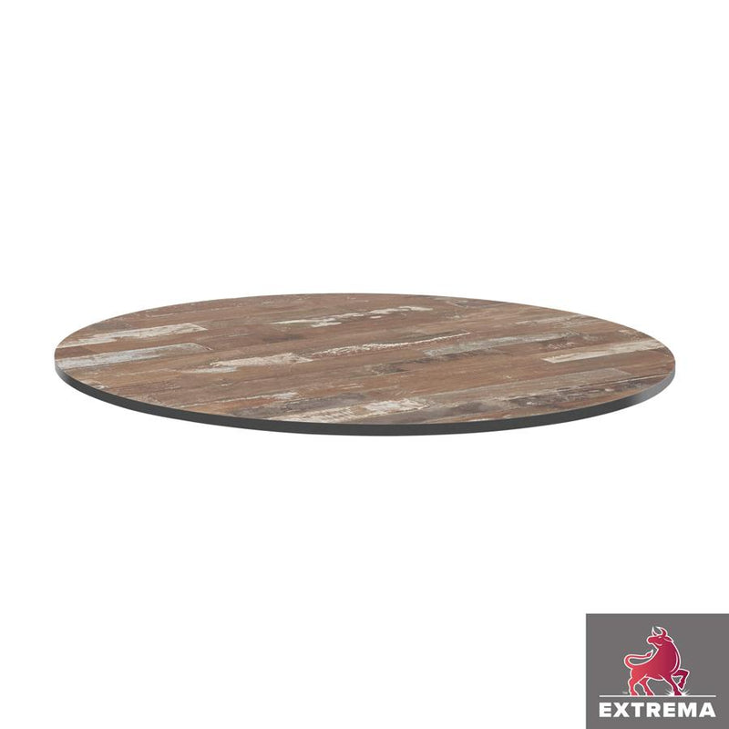 High pressure laminate table top
Slim, slick and durable. Stain resistant, heat resistant, suitable for indoor and outdoor use.