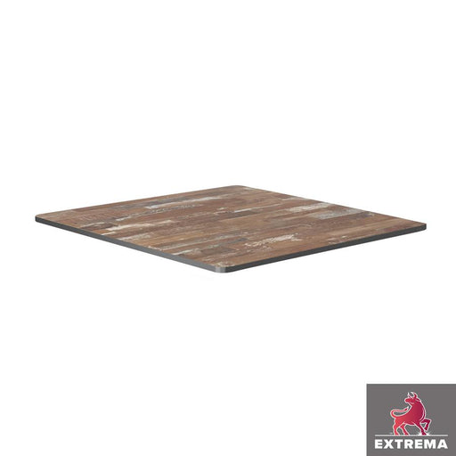 High pressure laminate table top
Slim, slick and durable. Stain resistant, heat resistant, suitable for indoor and outdoor use.