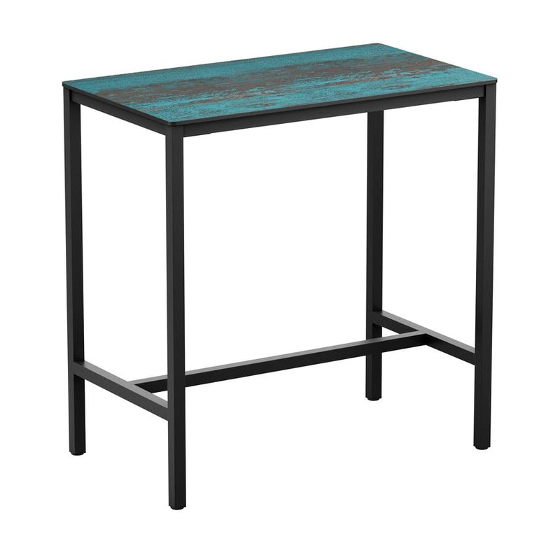 Sturdy four legged table
Very sturdy design table. Base powder coated black for outdoor use, complete with high quality, hard wearing EXTREMA top. May also be used internally if required. Self assembly is required.