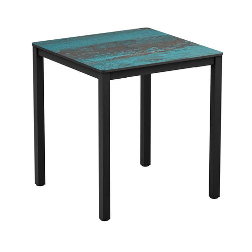 Sturdy four legged table
Very sturdy design table. Base powder coated black for outdoor use, complete with high quality, hard wearing EXTREMA top. May also be used internally if required. Self assembly is required.