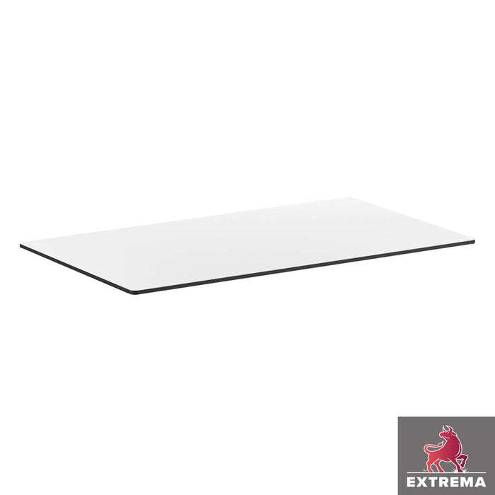 High pressure laminate table top
Slim, slick and durable. Stain resistant, heat resistant, suitable for indoor and outdoor use.