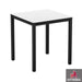 Sturdy four legged table
Very sturdy design table. Base powder coated black for outdoor use, complete with high quality, hard wearing EXTREMA top. May also be used internally if required. Self assembly is required.