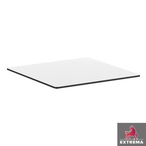 High pressure laminate table top
Slim, slick and durable. Stain resistant, heat resistant, suitable for indoor and outdoor use.