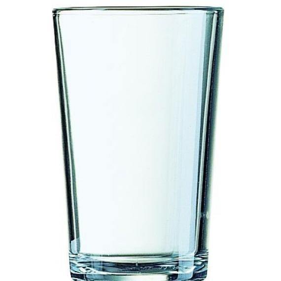 Arcoroc Conical / Conique Tumbers  Tumbler CE 1pt Lined @ 1/2pt(58.5cl)(20oz) (Box of 48) - Smashing Supplies