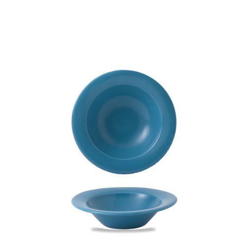 Blue Glaze Mid Rim Bowl 6.5" Box 6