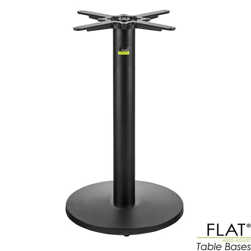 The Auto-Adjust UR17 Dining Table Base is ideal for smaller venues ? the PAD technology helps to stabilise the table and align the table-top.