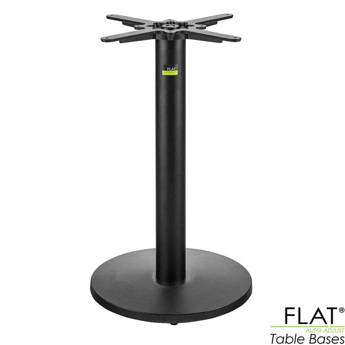 The Auto-Adjust UR17 Dining Table Base is ideal for smaller venues ? the PAD technology helps to stabilise the table and align the table-top.