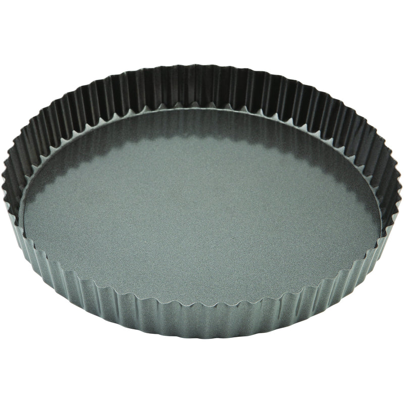 Carbon Steel Non-Stick Fluted Quiche Tin 25cm